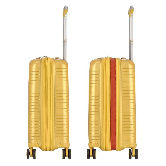 Jump Evae 4 kółka Walizka kabinowy 55 cm z plisą rozprężną