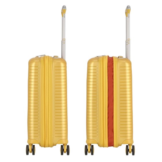 Jump Evae 4 kółka Walizka kabinowy 55 cm z plisą rozprężną