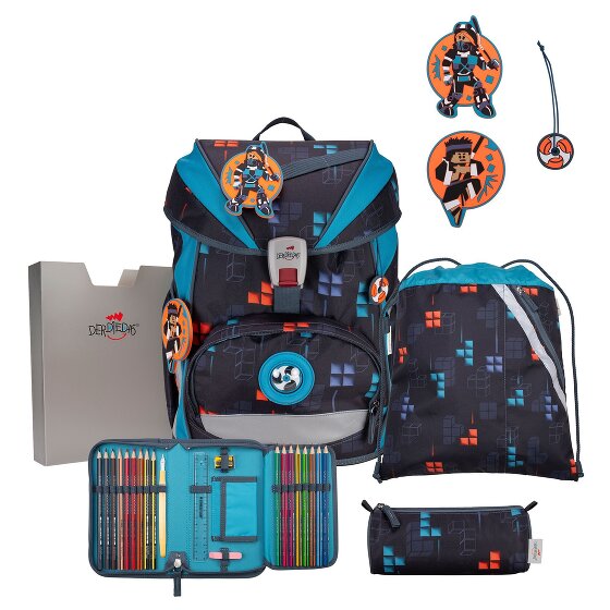 DerDieDas Zestaw tornistrów szkolnych ErgoFlex 5szt.