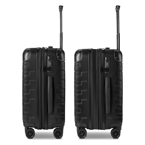 Tonino Lamborghini Milano 4 kółka Walizka kabinowa S 54 cm z funkcją poszerzenia