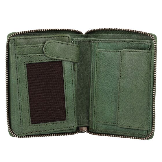 Greenburry Vintage Washed Leather Wallet 10 cm