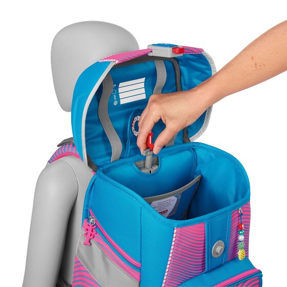 Step by Step Space Neon Zestaw tornistra 5-części