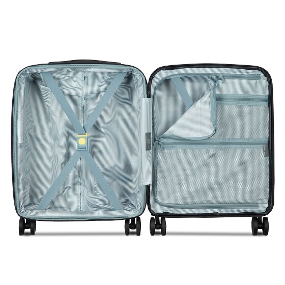 Delsey Paris Meteor 4 kółka Walizka kabinowa 55 cm z funkcją poszerzenia