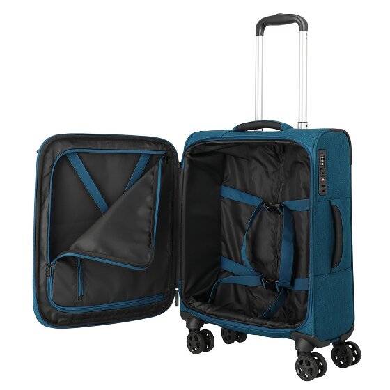 Travelite Kick Off 4 kółka Walizka kabinowa S 55 cm