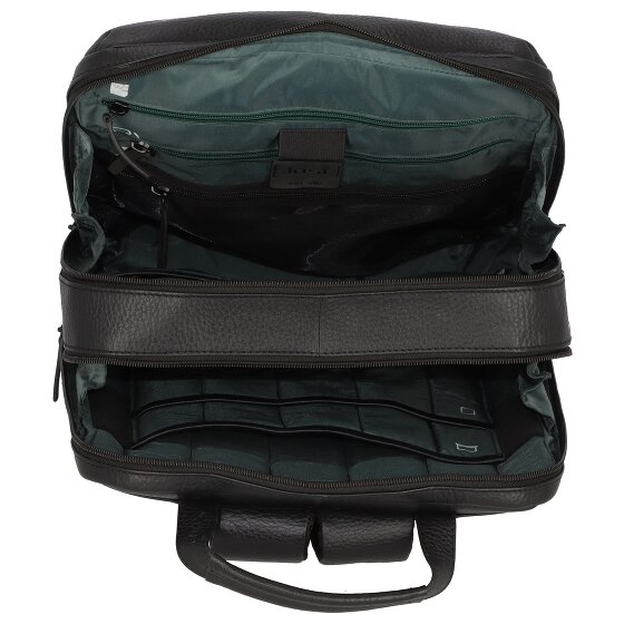 Jost Stockholm Plecak skórzany 46 cm Komora na laptopa