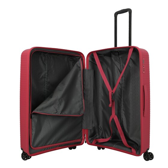 Travelite Air Stripe 4 kółka Walizka L 77 cm