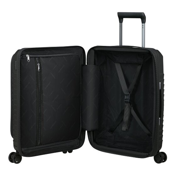 Samsonite Intuo 4 kółka Walizka kabinowy 55 cm Komora na laptopa z plisą rozprężną