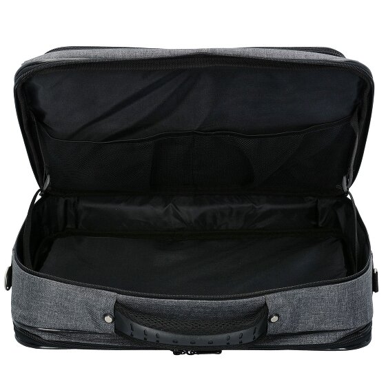 Dermata Torba podróżna Basic Plus z przegrodą na laptopa 43 cm