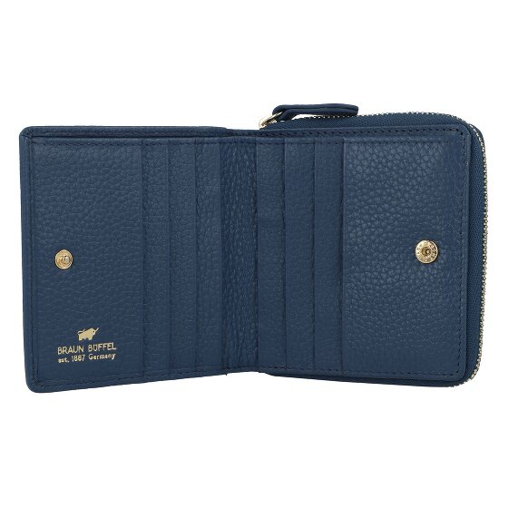 Braun Büffel Asti Portfel Ochrona RFID Skóra 10 cm