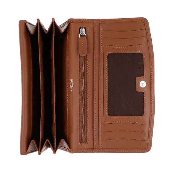 Golden Head Polo Portfel Ochrona RFID Skóra 17.5 cm