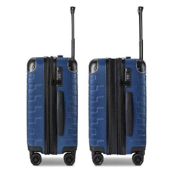 Tonino Lamborghini Milano 4 kółka Walizka kabinowa S 54 cm z funkcją poszerzenia