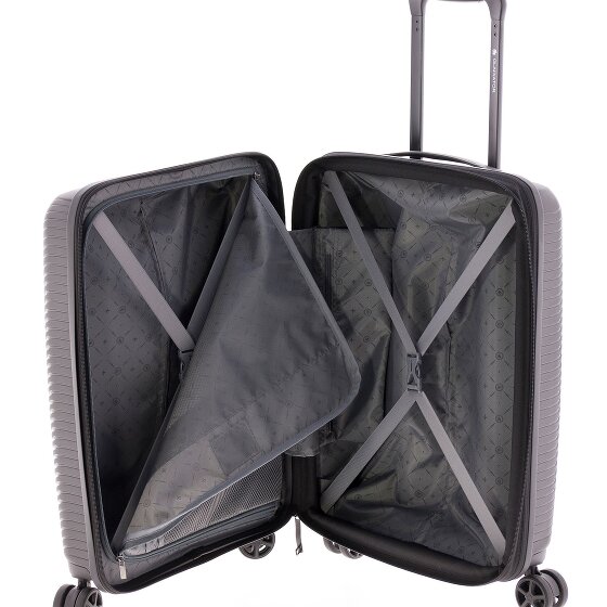 Gladiator 2800 4 kółka Walizka kabinowy 55 cm z plisą rozprężną