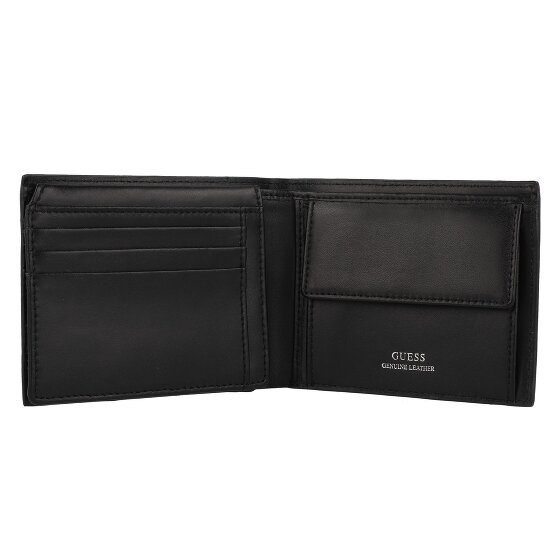 Guess Barcellona Portfel Ochrona RFID Skórzany 12 cm