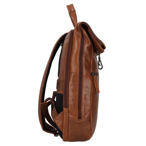 Greenburry Vintage Plecak Skóra 43 cm Komora na laptopa