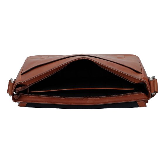 Leonhard Heyden Cambridge Messenger Leather 38 cm przegroda na laptopa