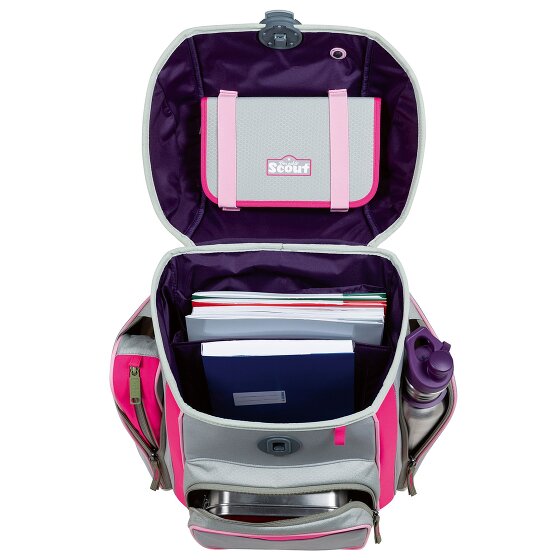 Scout Genius zestaw tornistra szkolnego 4szt.