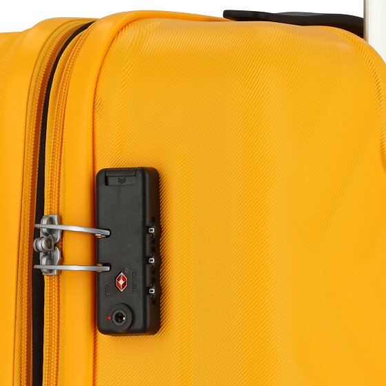 American Tourister Summer Square 4 kółka Zestaw walizek 3-części z plisą rozprężną