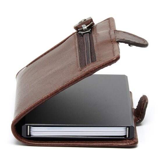 The Chesterfield Brand Baldwin Etui na karty kredytowe Ochrona RFID Skórzany 6.5 cm