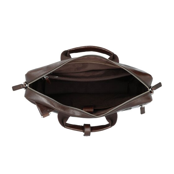 Picard Buddy Briefcase Messenger Skórzany 42 cm Komora na laptopa