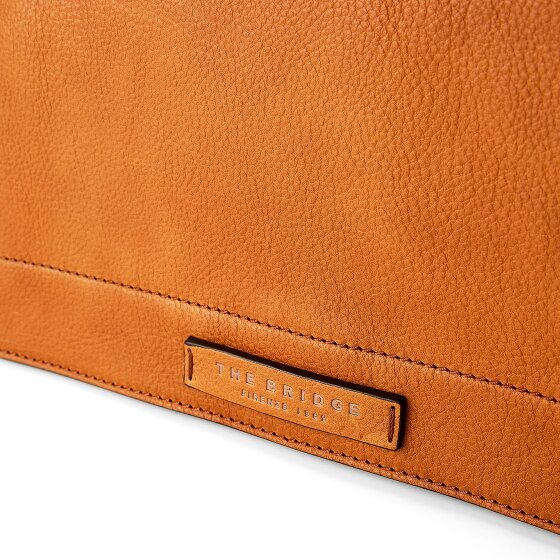 The Bridge Leone Briefcase Messenger Skórzany 35 cm Komora na laptopa