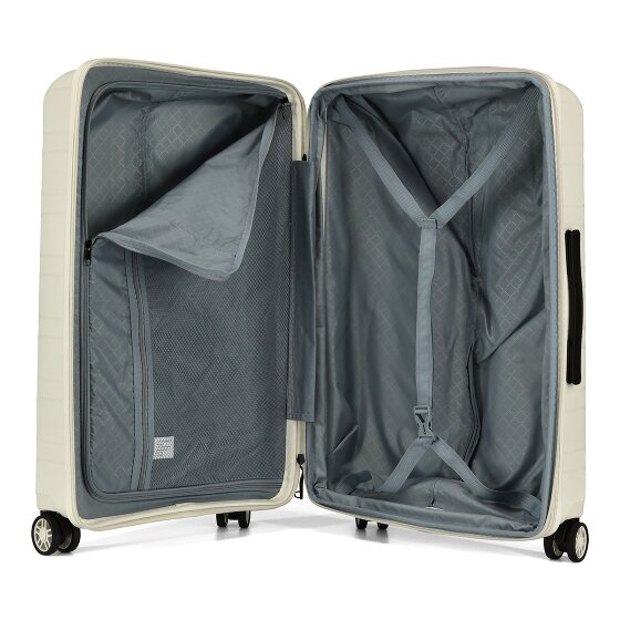 d&n Travel Line 4700 4 kółka Zestaw walizek 3-części z plisą rozprężną