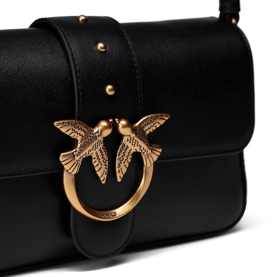 PINKO Love One Torba na ramię Skórzany 22 cm