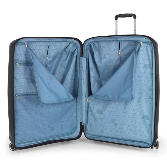 Gabol Queens 4 kółka Zestaw walizek 2-części z plisą rozprężną