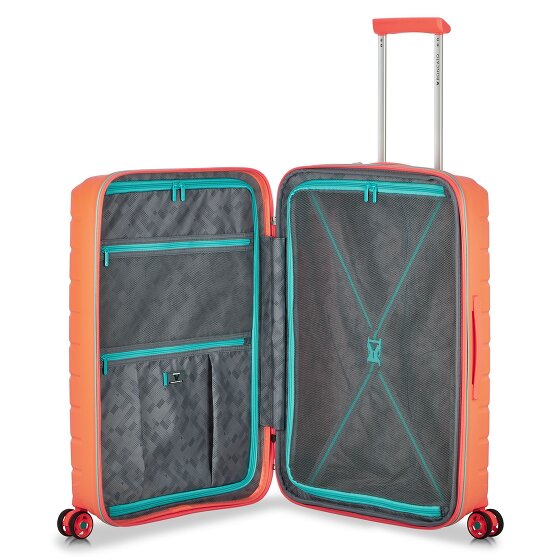 Roncato B-Flying Move 4 kółka Walizka 68 cm z plisą rozprężną