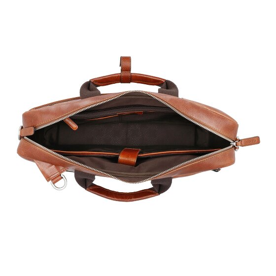 Picard Buddy Briefcase Messenger Skórzany 42 cm Komora na laptopa