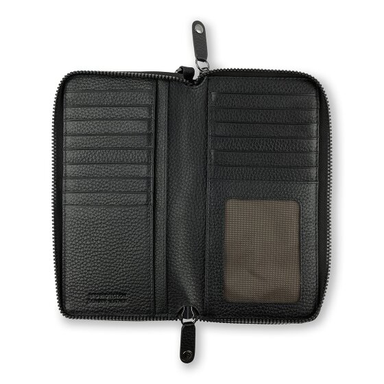 bugatti Elsa Portfel Ochrona RFID Skórzany 19 cm