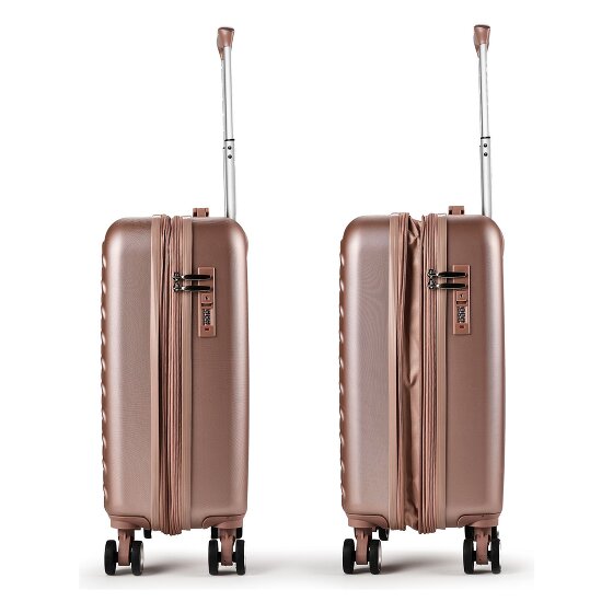 Benzi 5823 4 kółka Walizka kabinowa S 53 cm z funkcją poszerzenia