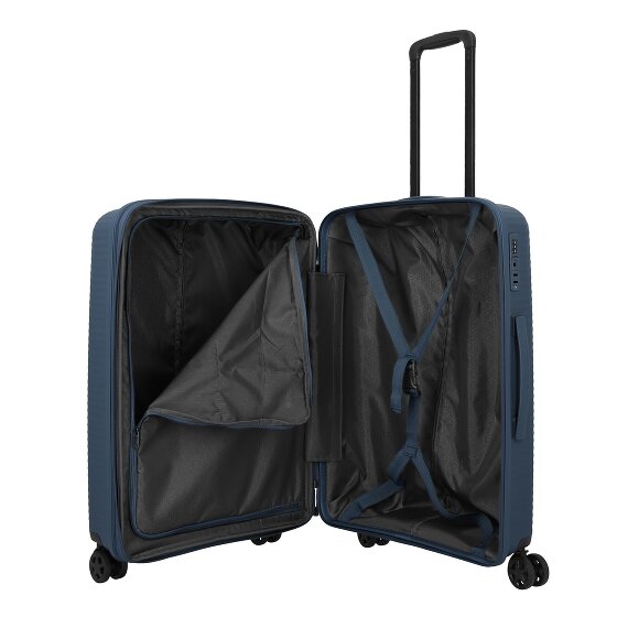 Travelite Air Stripe 4 kółka Zestaw walizek 3-części z funkcją poszerzenia