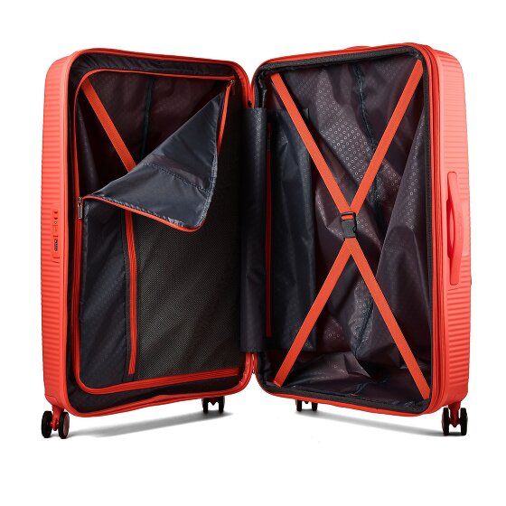 American Tourister Soundbox 4 kółka Walizka 77 cm z plisą rozprężną