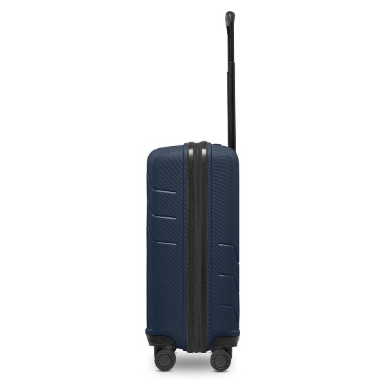 Redolz Essentials 17 4-kołowy wózek kabinowy 55 cm z miękką kieszenią na laptopa