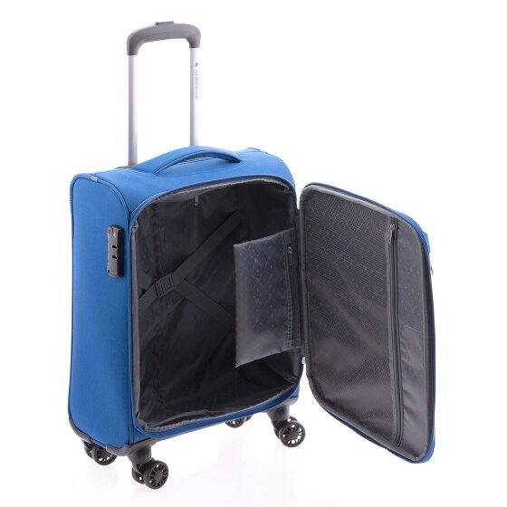 Gladiator 3700 4 kółka Walizka kabinowy 55 cm z plisą rozprężną