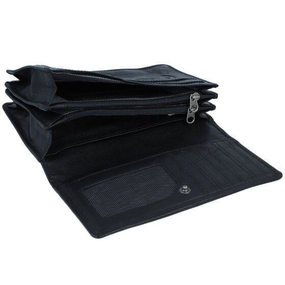 Spikes & Sparrow Skórzany portfel RFID 17 cm