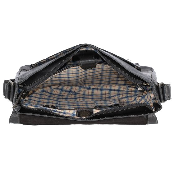 Pride and Soul Baggie Briefcase Leather 35 cm Laptop Compartment