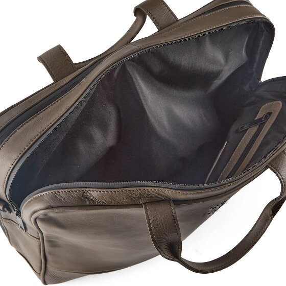 Harbour 2nd City Lights Teczka Skórzany 40 cm Komora na laptopa