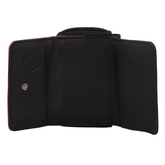 Greenburry Nappa Portfel Ochrona RFID Skórzany 11 cm