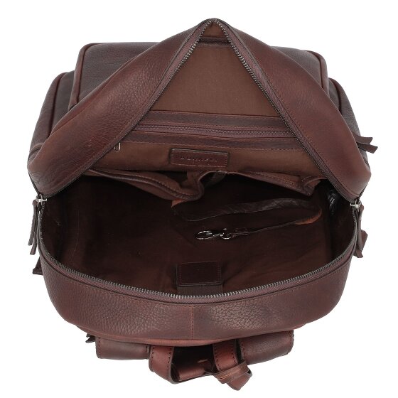 Burkely Antique Avery Plecak Skórzany 42 cm Komora na laptopa