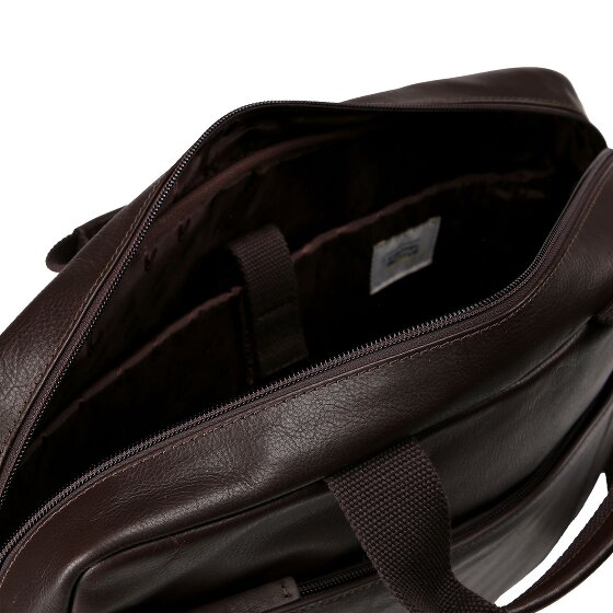 camel active Pine Teczka Skórzany 40 cm Komora na laptopa