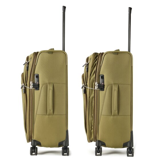 Samsonite Spark Sng Eco 4 kółka Walizka 67 cm z plisą rozprężną