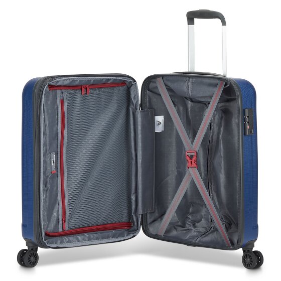 Roncato Kinetic 2.0 4 kółka Walizka kabinowy 55 cm z plisą rozprężną