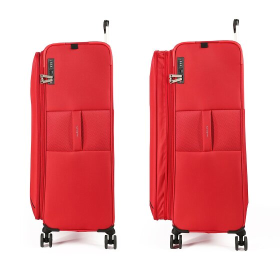 Samsonite Base Breeze 4 kółka Walizka 81 cm z plisą rozprężną