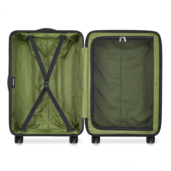 Jeep JH004C 4 kółka Walizka 68 cm z plisą rozprężną