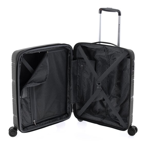 Gladiator 0800 4 kółka Walizka kabinowy 55 cm z plisą rozprężną