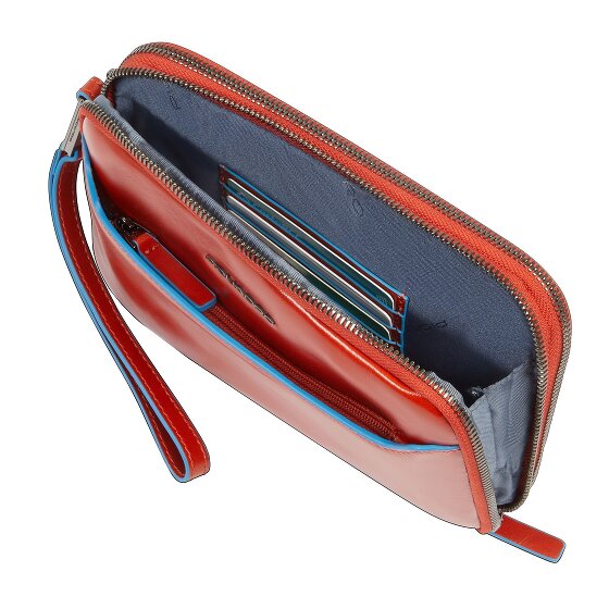 Piquadro Blue Square Kopertówka Skórzany 21 cm