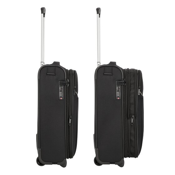 Roncato Ironik 2.0 4 kółka Walizka kabinowy 55 cm z plisą rozprężną