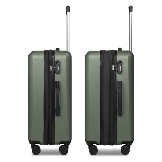 Check.In Paradise 2.0 4 kółka Walizka M 68 cm z funkcją poszerzenia