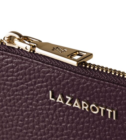 Lazarotti Bologna Leather Portfel z kluczem Skórzany 11.5 cm